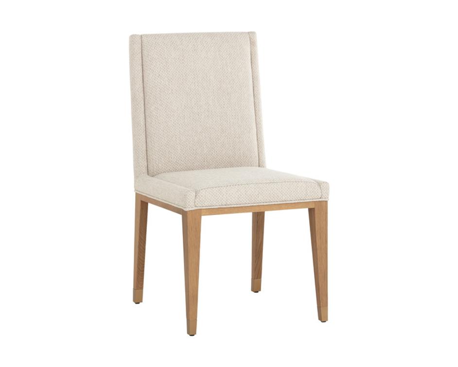 KALLA DINING CHAIR - MONUMENT OATMEAL by Sunpan