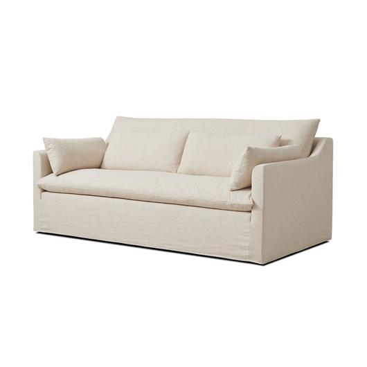 Zadie 88" Sofa in Newcastle Natural by FOUR HANDS