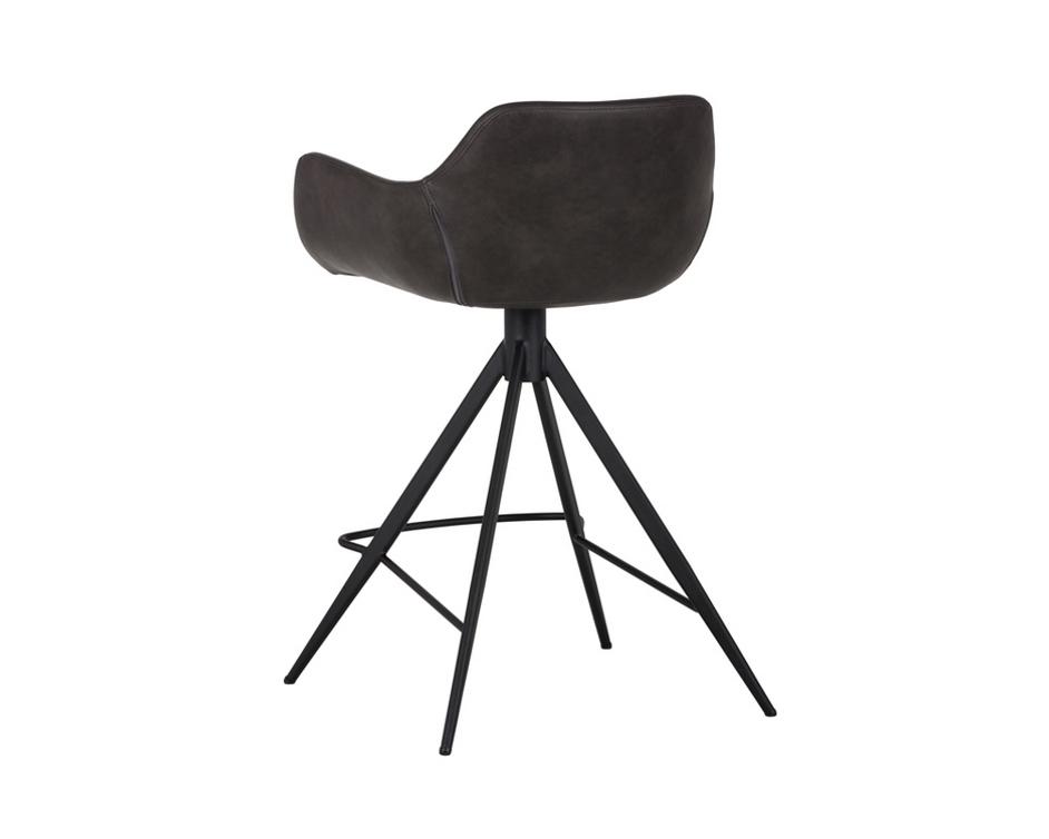 Owen Swivel Counter Stool - Town Grey by Sunpan