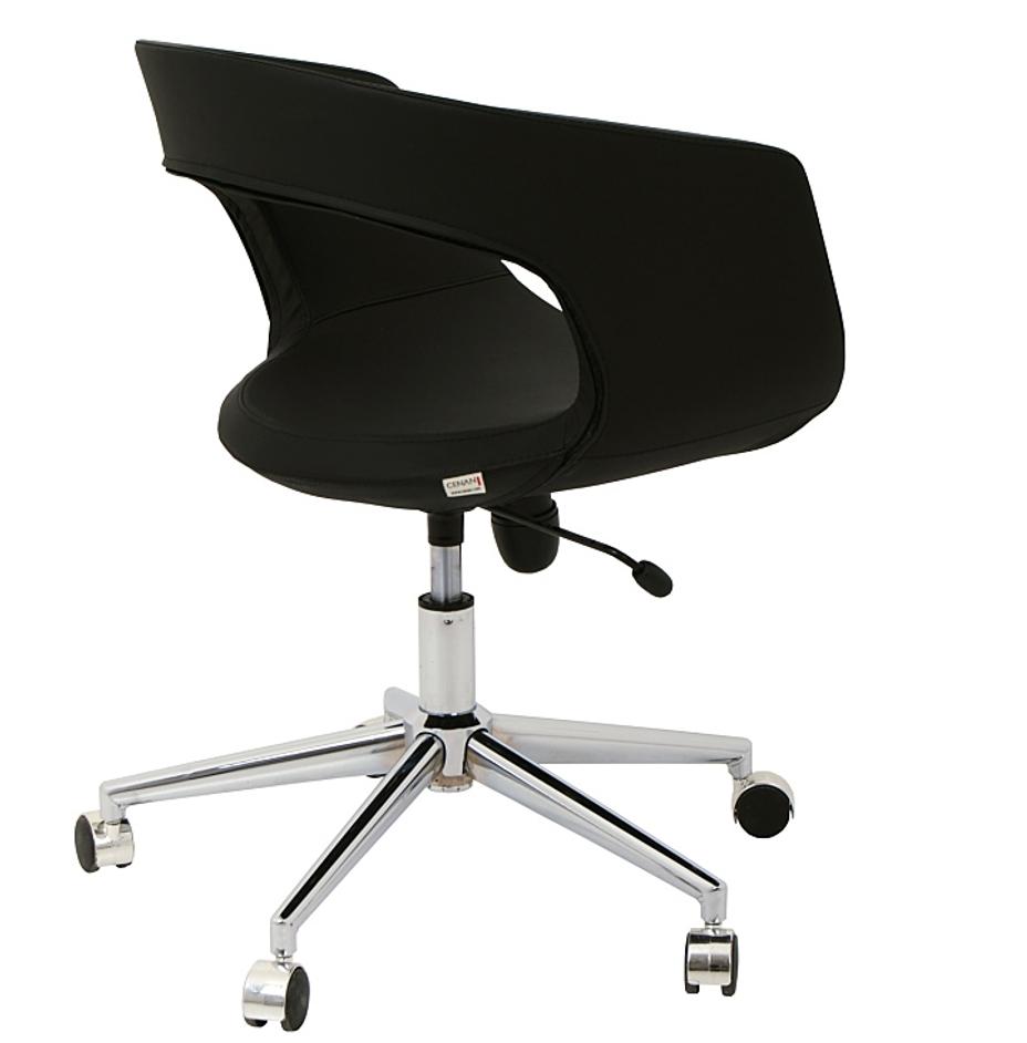 dover ofiice chair in leather by Nuans Design