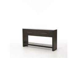Suki Console Table - Burnished Black by FOUR HANDS