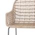 Bandera Outdoor Woven Bar Stool In Wht by FOUR HANDS