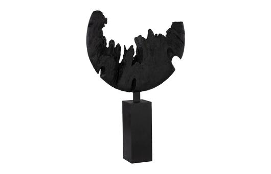 Broken Moon Statue, Resin by Phillips Collection