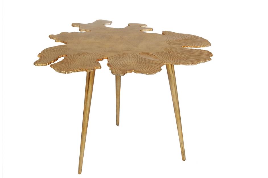 AMOEBA SIDE TABLE GOLD by Moes Home