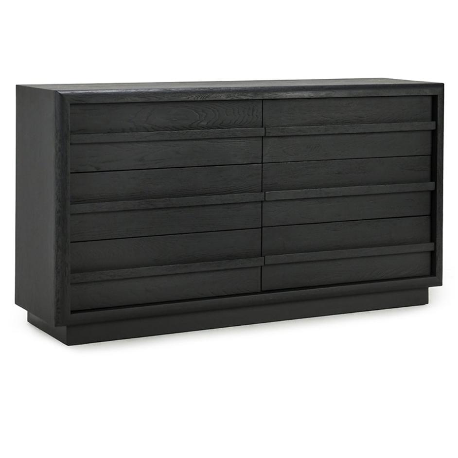 Sedona 6Dwr Dresser Black by Classic Home