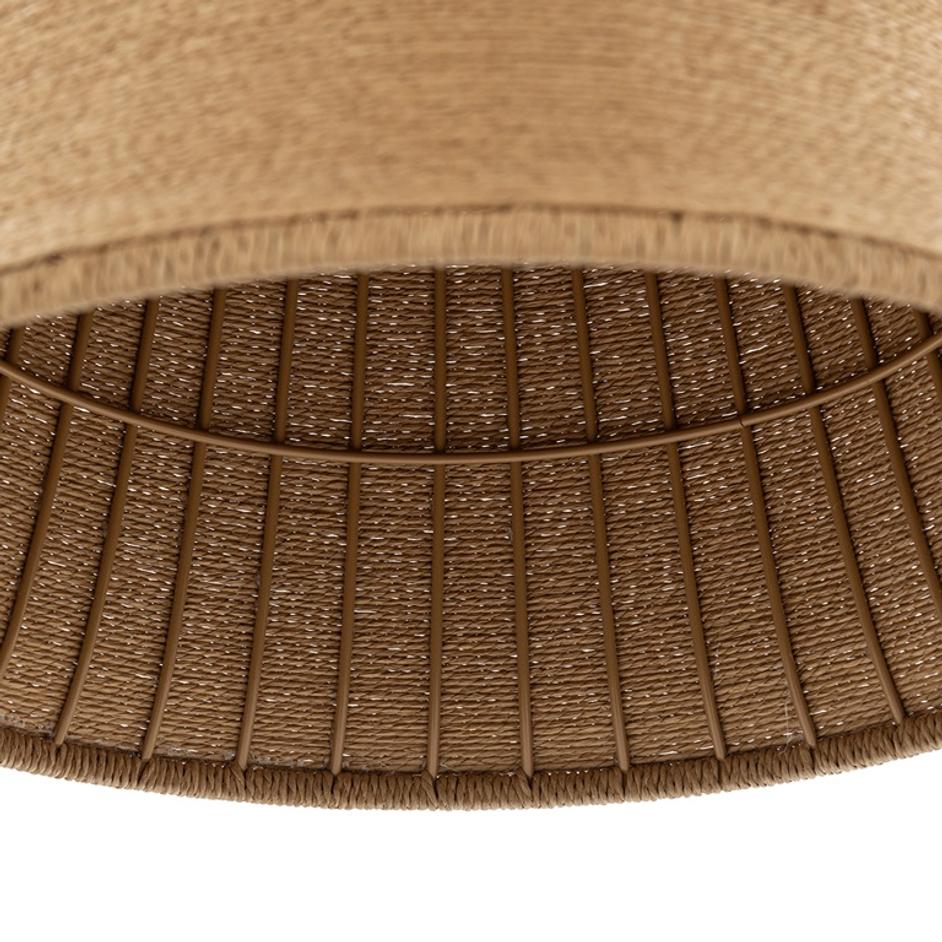 Kimbelle Pendant Natural/Black by Classic Home