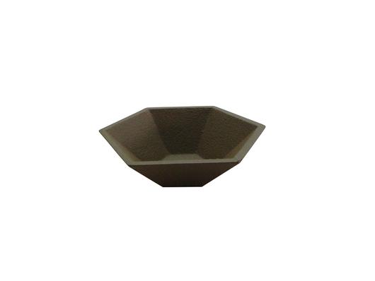 Aluminum Bowl Brown Finish by BIDK Home
