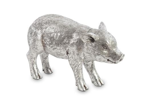 Standing Piglet, Silver Leaf by PHILLIPS COLLECTION