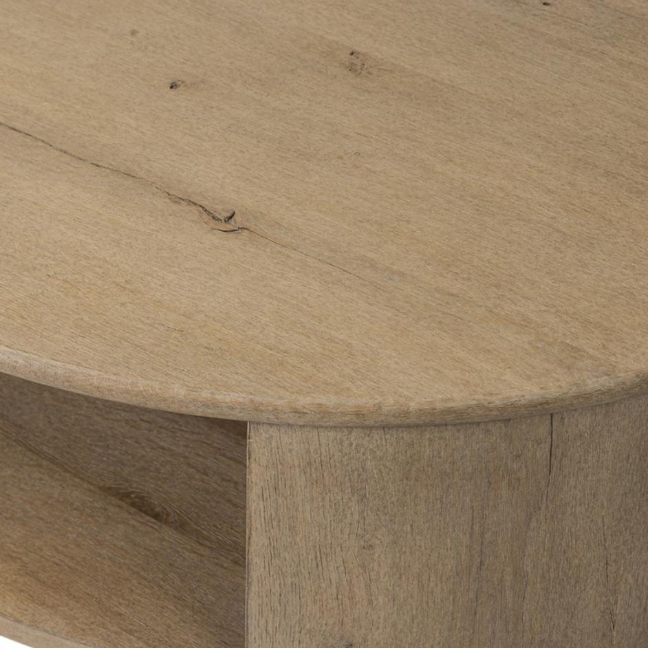 Farrow Coffee Table - Drifted Oak Veneer by Four Hands