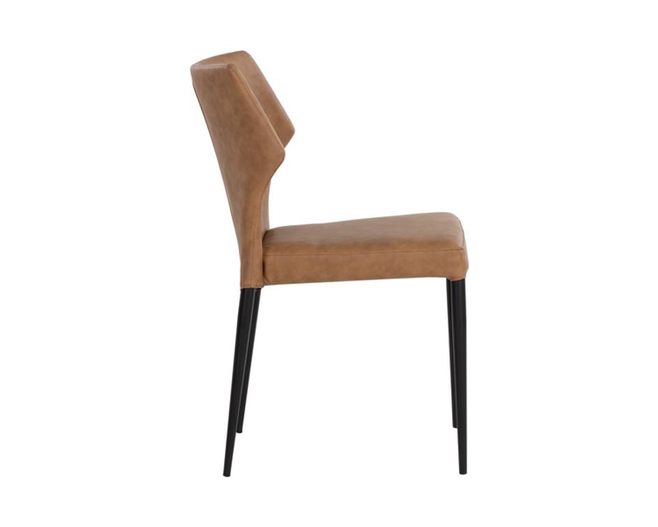 JAMES STACKABLE DINING CHAIR - BOUNCE NUT by Sunpan