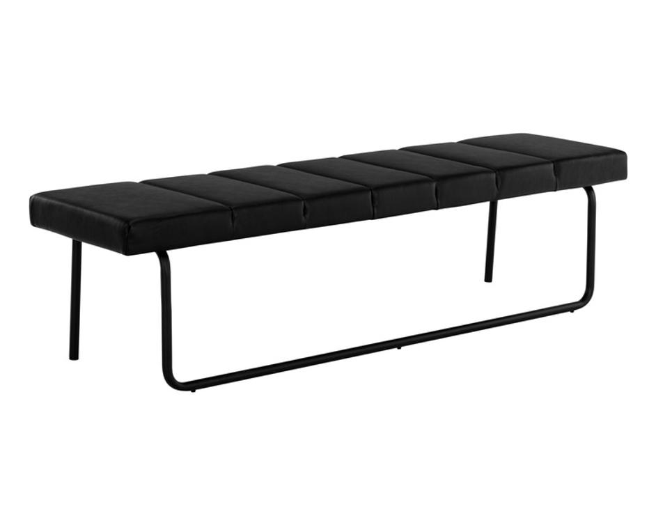 CASIMIR BENCH - NIGHTFALL BLACK by Sunpan