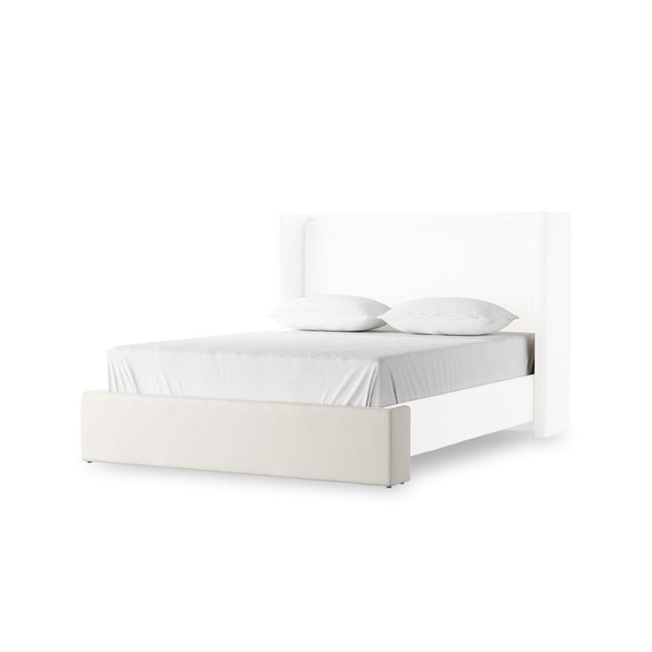 Sophia Queen Bed - Portland Cream by Four Hands