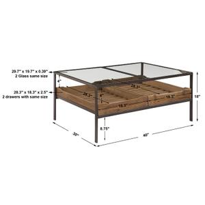 Silas Coffee Table by Uttermost