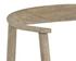 Jeremy Dining Armchair - Weathered Oak - Dove Cream by Sunpan