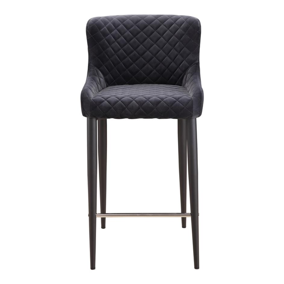 ETTA COUNTER STOOL DARK GREY by Moes Home