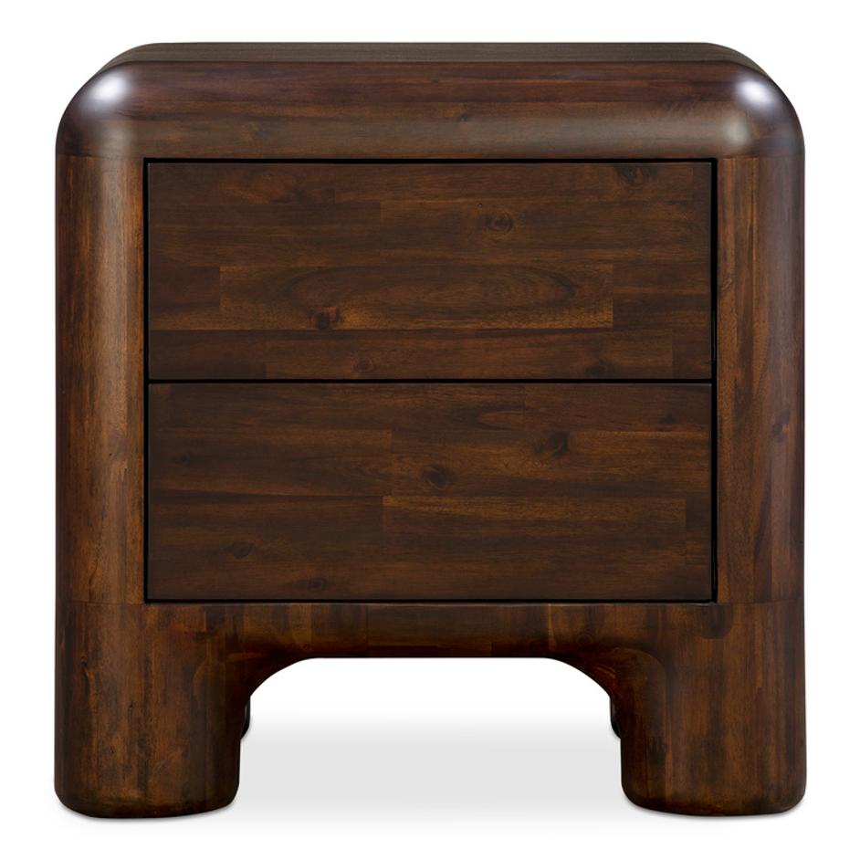 Rowan Nightstand Dark Brown by Moes Home