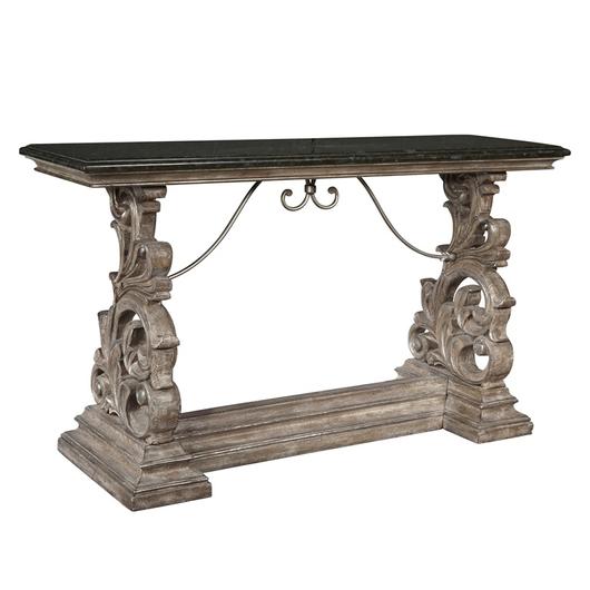 Marble Top Console Table by Pulaski Furniture