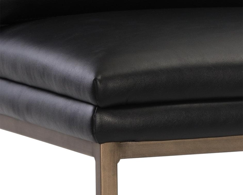 Paige Counter Stool - Bravo Black by Sunpan