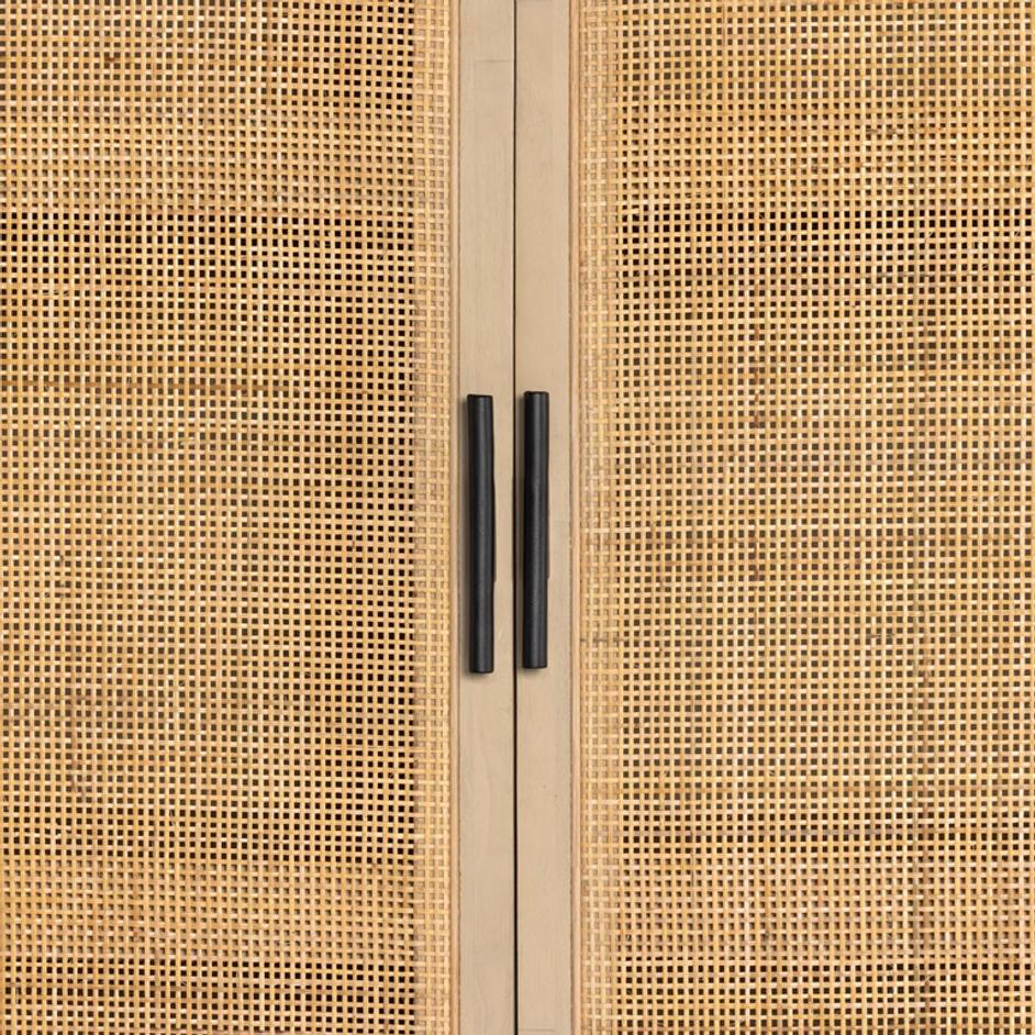 Caprice Tall Cabinet In Natural Mango by FOUR HANDS