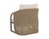 PALERMO LOUNGE CHAIR - DRIFT BROWN - STINSON CREAM by Sunpan
