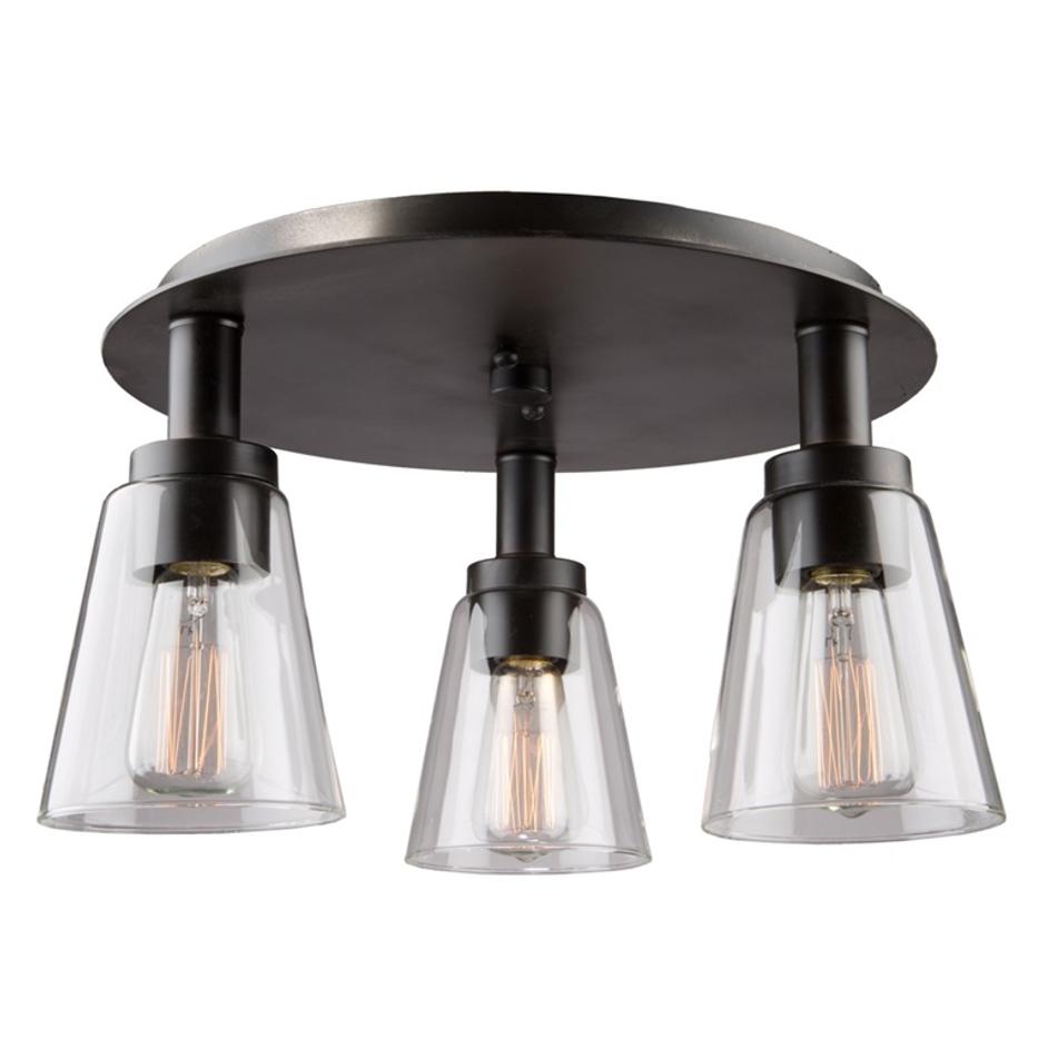 Clarence AC10768OB Flush Mount in Oil Rubbed Bronze by Artcraft