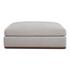 Rue Ottoman Flecked Grey by Moes Home