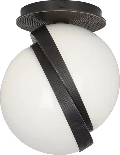 Michael Berman Brut Flushmount by Robert Abbey