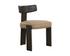 HORTON DINING CHAIR - DARK BROWN - SAHARA SAND LEATHER by Sunpan