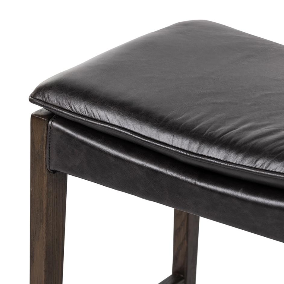 Aya Counter Stool In Sonoma Black by FOUR HANDS