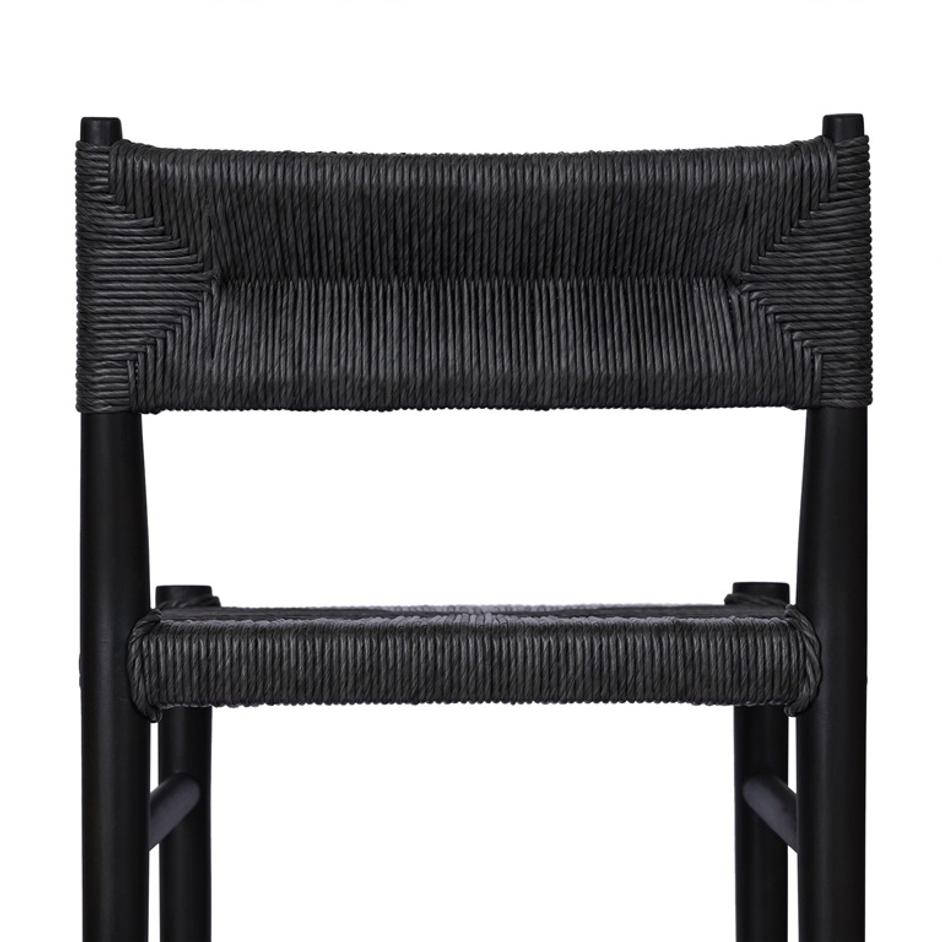 Lomas Bar + Counter Outdoor Stool - Vintage Coal by Four Hands