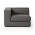 Sena Sectional In Alcala Graphite And Almond by Four Hands