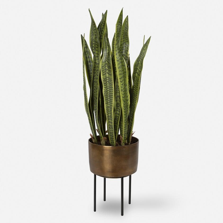 Fasita Brass Planter 2 Cartons by Uttermost