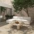 Miles Outdoor Sofa White by Moes Home