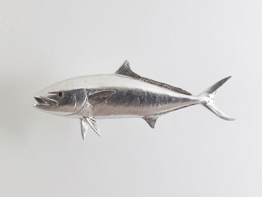 Yellow Tailed King Fish, Silver Leaf by PHILLIPS COLLECTION