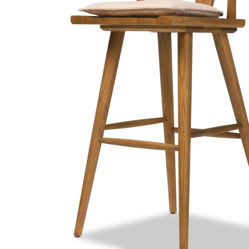 Ripley Bar + Counter Stool - Antwerp Natural by Four Hands