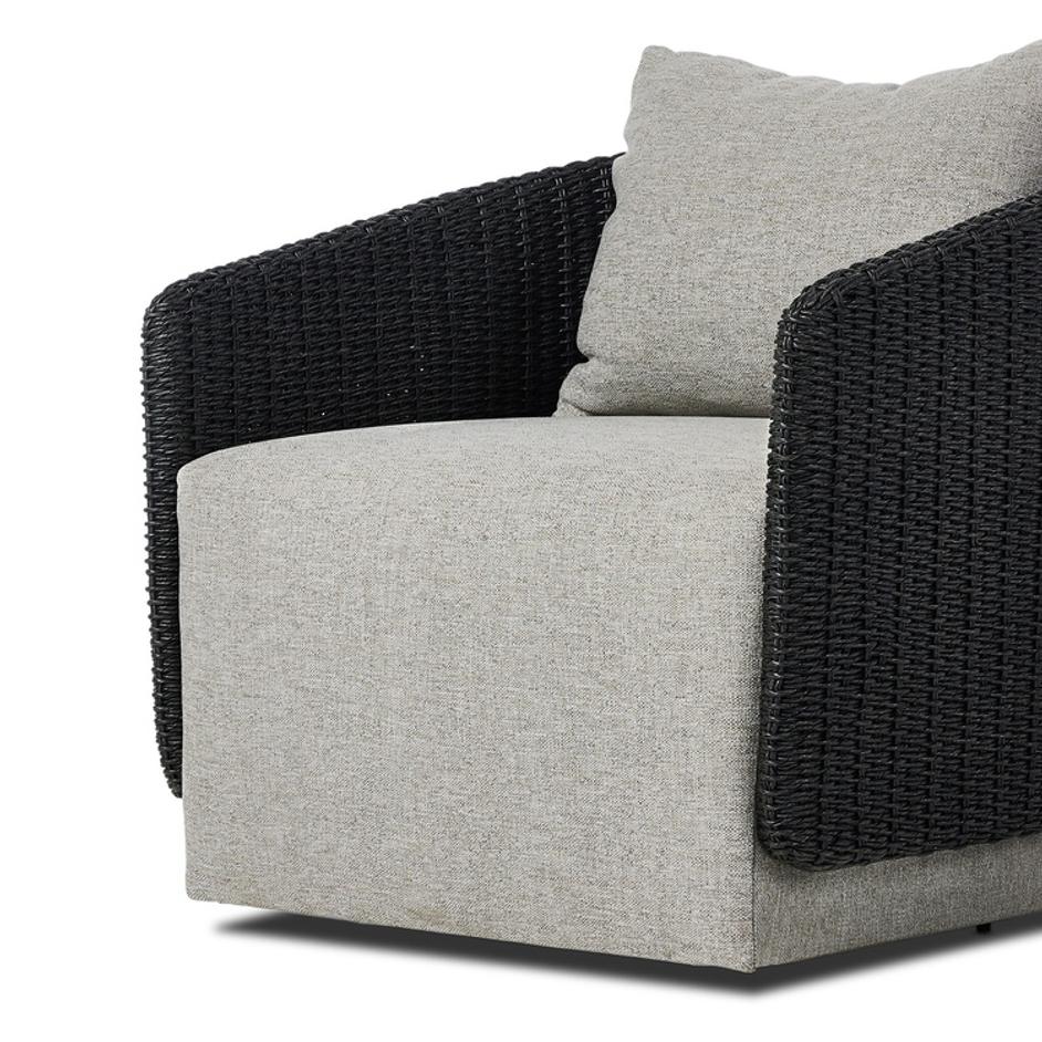 Maven Outdoor Swivel Chair - Alessi Slate by Four Hands