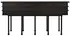 Oliver Console, Ebony Walnut by Noir Furniture