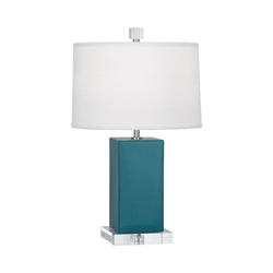 Peacock Harvey Accent Lamp by Robert Abbey