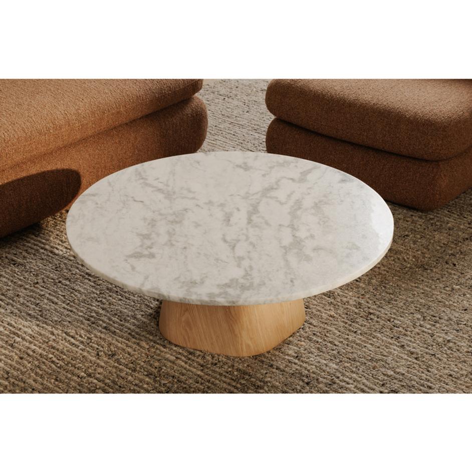 Evelyn Coffee Table Ashen Grey Matrix by Moes Home