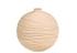 Waves Sphere Vase, Sandstone Natural by PHILLIPS COLLECTION