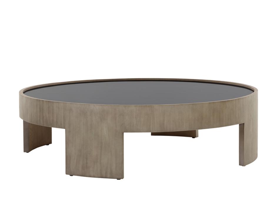 BRUNETTO COFFEE TABLE - LARGE - ASH GREY by Sunpan