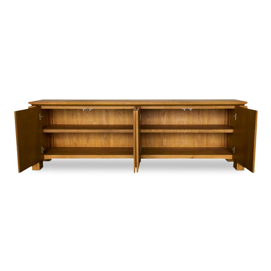Brook Media Unit Country Oak by Moes Home
