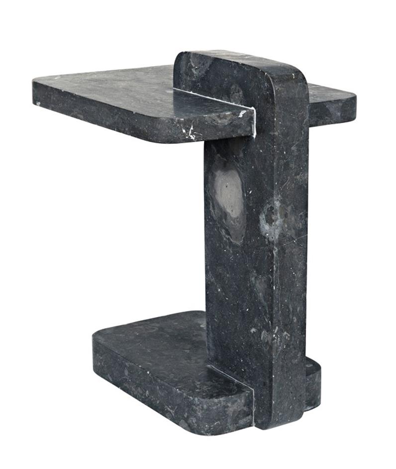 North Side Table, Black Marble by Noir Furniture