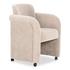 Mesto Rolling Dining Chair Taupe by Moes Home