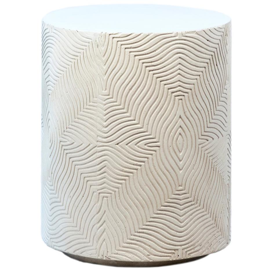 Verona Outdoor Side Table by Curated Collections