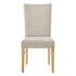 Milton Fabric Dining Side Chair, Pasadena Beige by New Pacific Direct