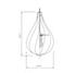 Alva Plug-In Pendant with Black Cord by UMAGE