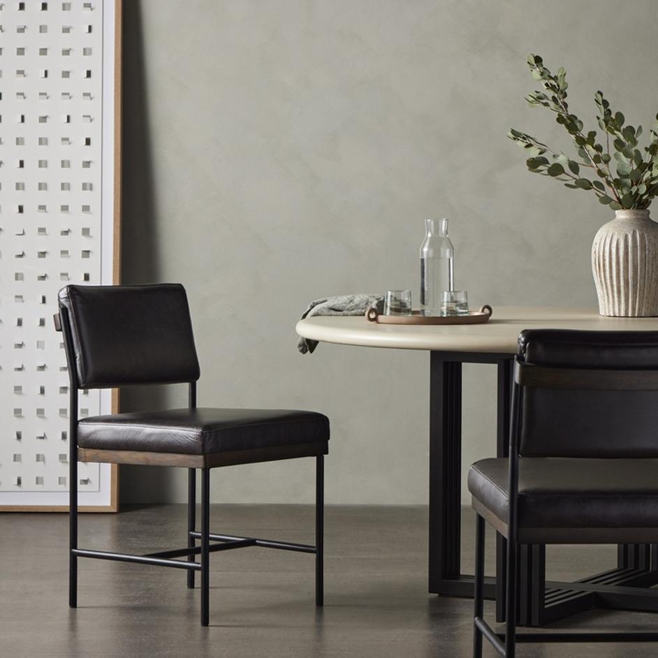 Benton Dining Chair - Sonoma Black by Four Hands