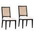 Capri Dining Chair Set of 2 by Curated Collections