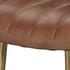 Theo Leather Bar Stool, Brown by Jamie Young
